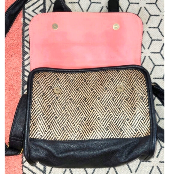 DAKINE JOSEPHINE TWEED/FAUX LEATHER SHOULDER BAG - Picture 8 of 15